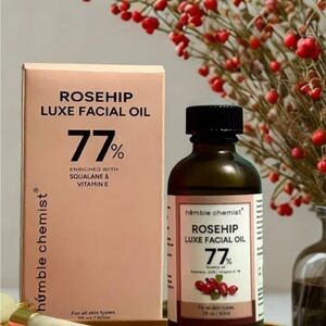 Humble Chemist Rosehip Luxe Face Oil. Vitamin E 2-Bottle 2 oz Bundle. Skincare